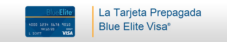 blue elite visa prepaid card